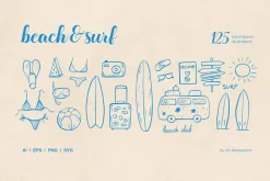Vacation Vibes Whimsical Set