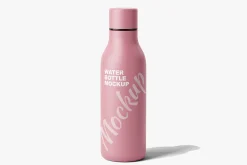 Vacuum Water Bottle Mockup Vol.1