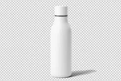 Vacuum Water Bottle Mockup Vol.1