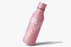 Vacuum Water Bottle Mockup Vol.1
