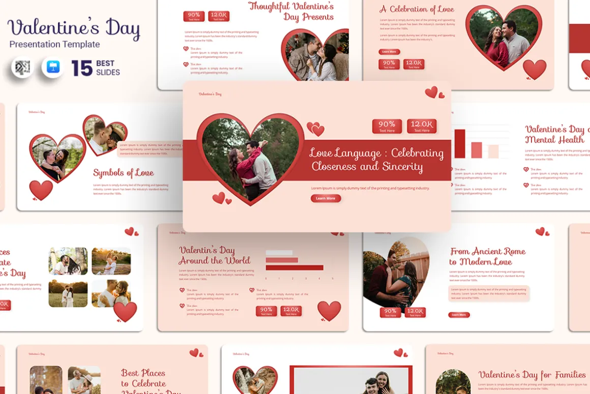 Valentine's Day - Keynote Template