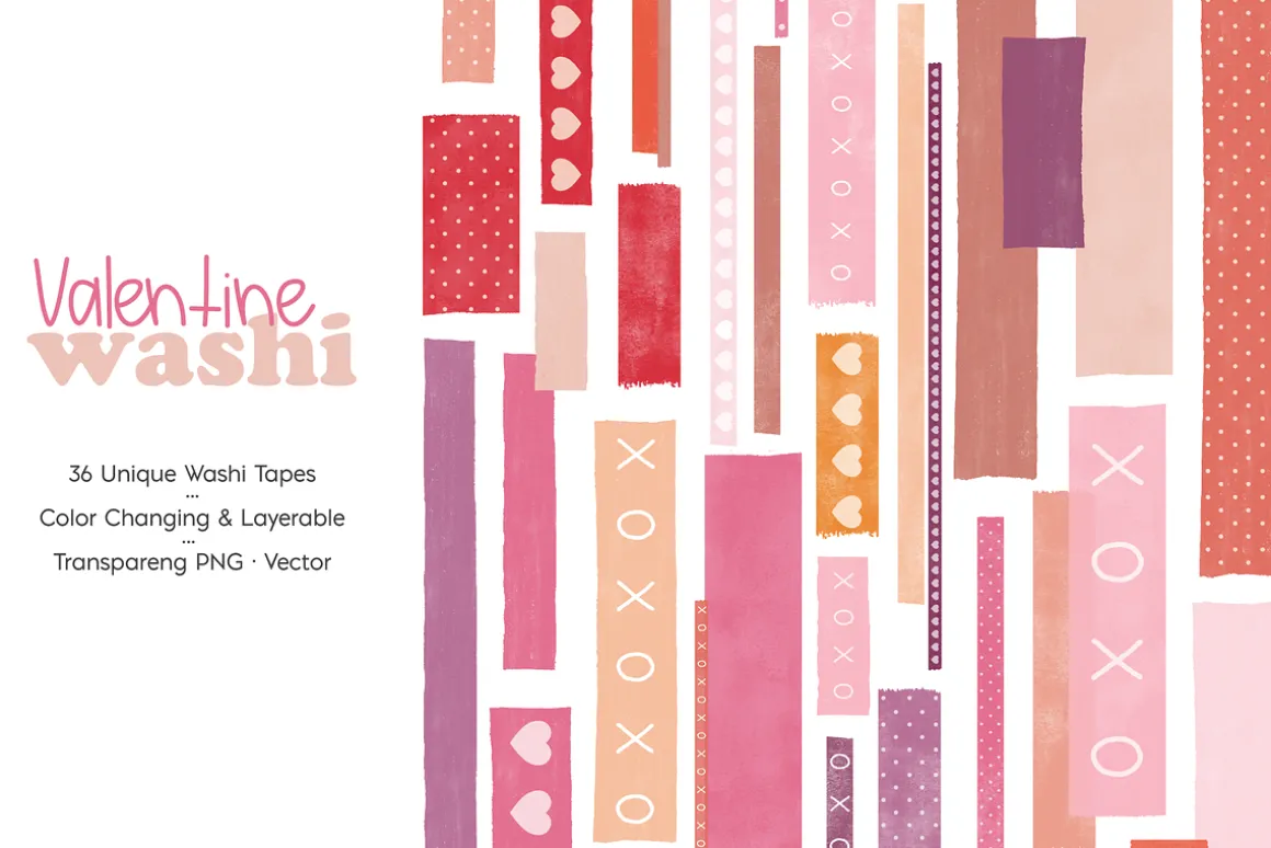 Valentine Washi Tape