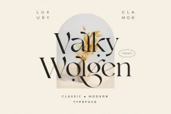 Valky Classic Modern Typeface