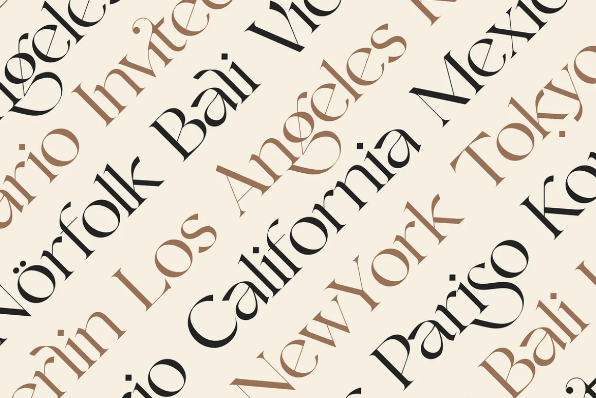 Valky Classic Modern Typeface