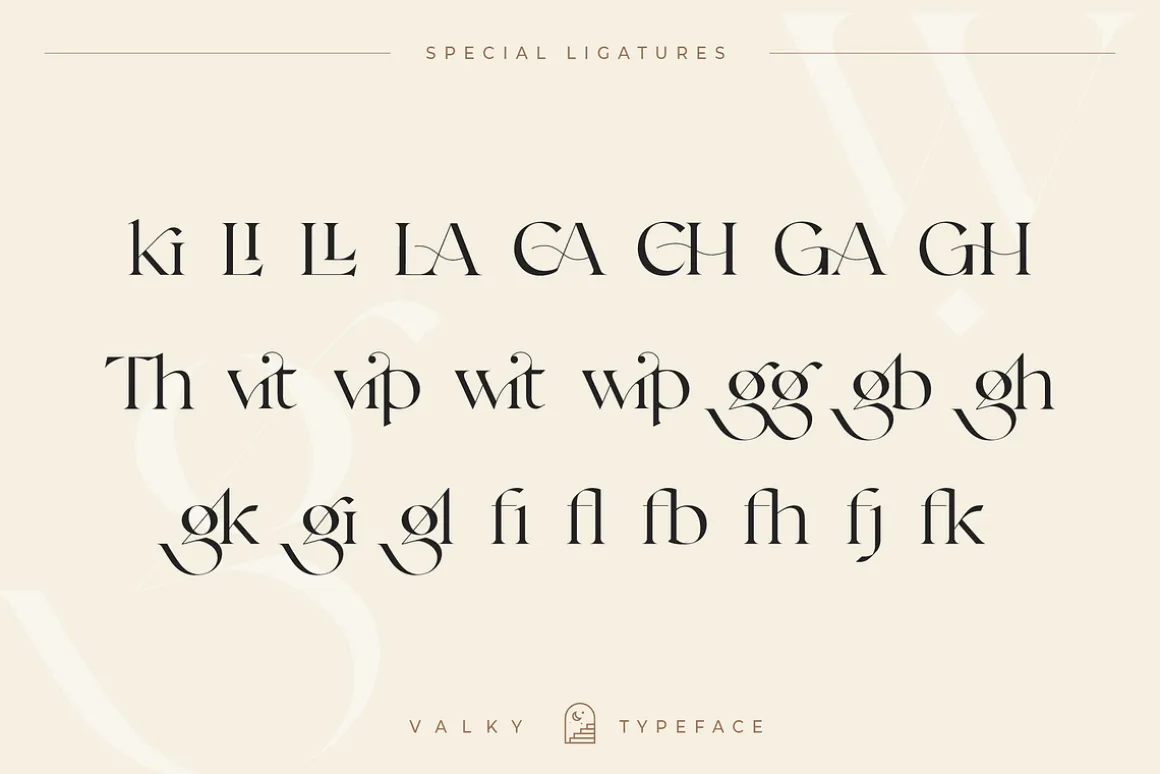 Valky Classic Modern Typeface