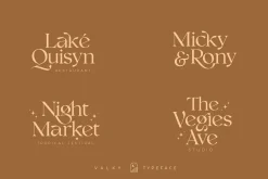 Valky Classic Modern Typeface