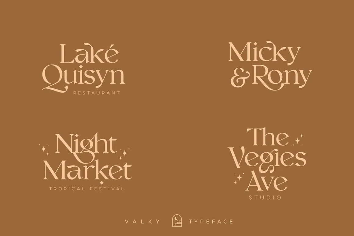 Valky Classic Modern Typeface