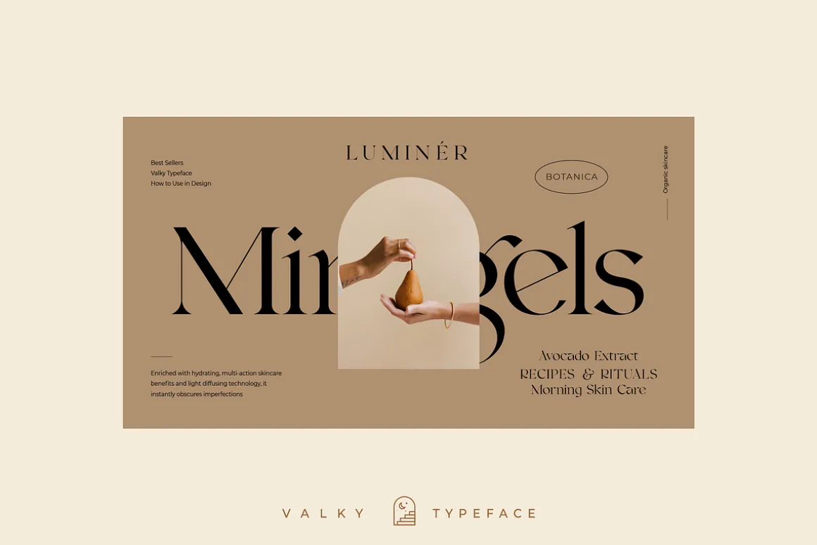 Valky Classic Modern Typeface