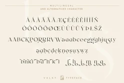 Valky Classic Modern Typeface