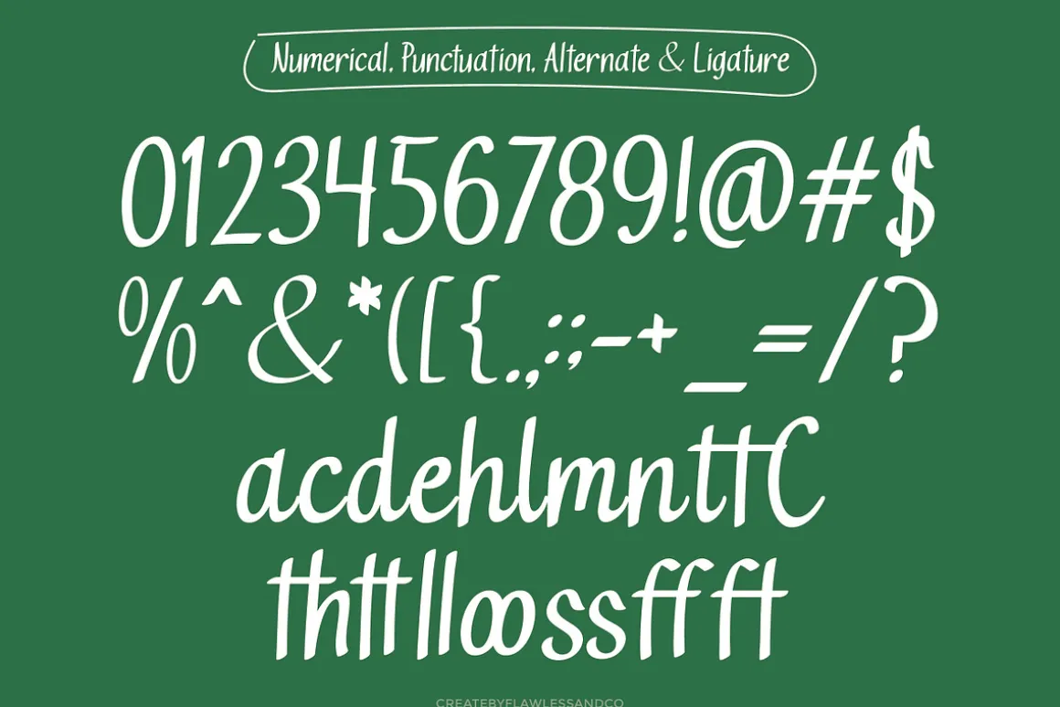 Valtheron - Handwritten Font