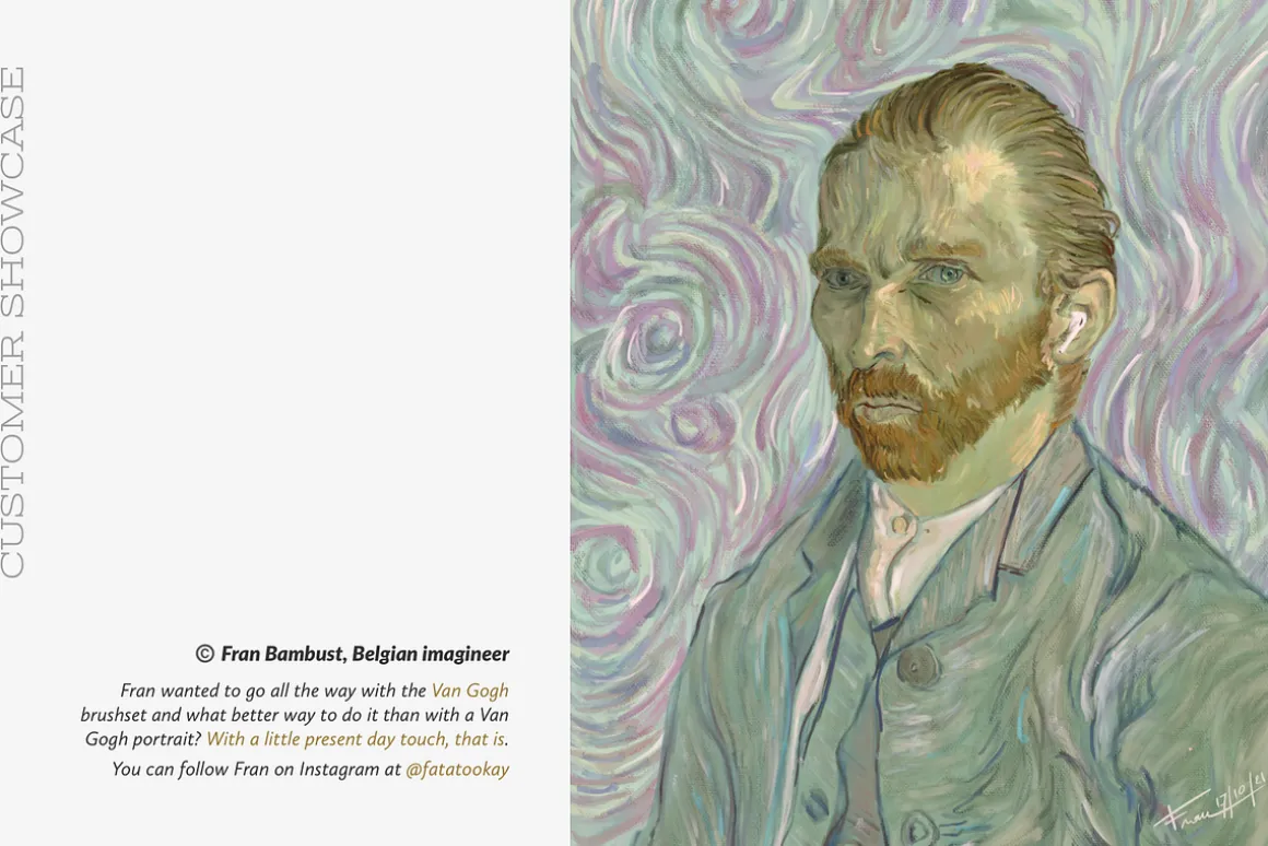 Van Gogh's Procreate Brushes