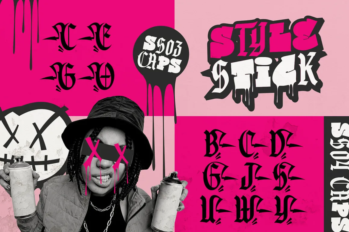 Vandal Street Graffiti Font