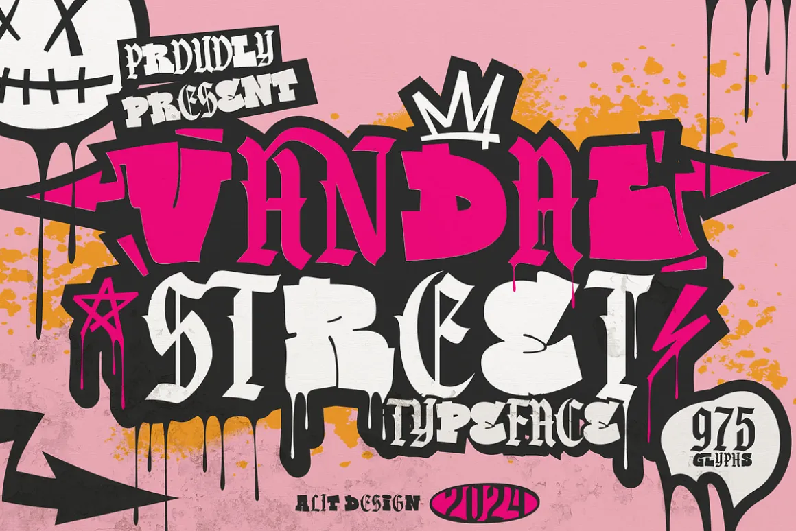 Vandal Street Graffiti Font