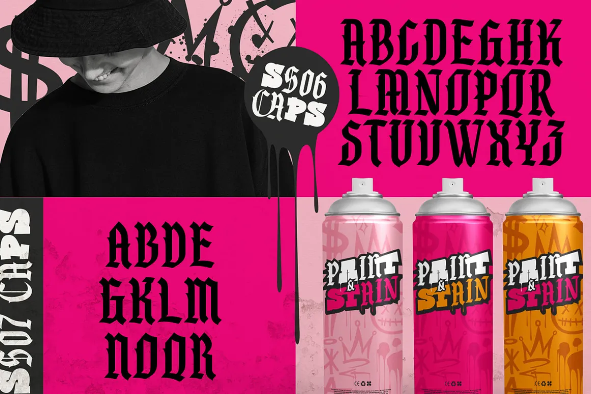 Vandal Street Graffiti Font
