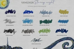 VanGogh Paint Photoshop Brush Bundle