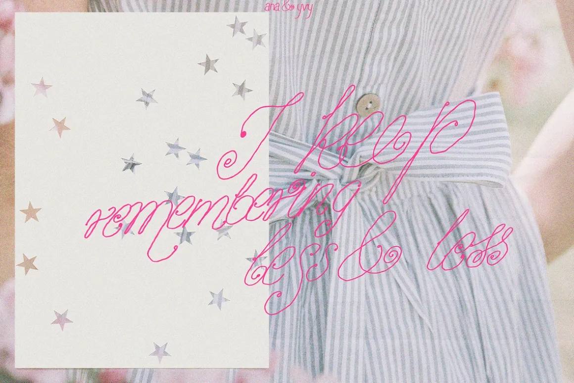 Vanilla Snail Curly Font Collection