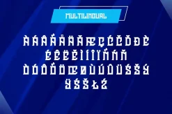 Vaoundez - Modern Sports Font