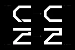 VB Trulyfe - Futuristic Display Font