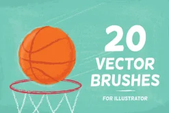 20 Vector Brushes Set