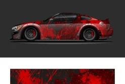Vector Car Wrap mockups