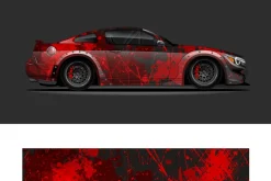 Vector Car Wrap mockups