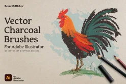 Vector Charcoal Brushes