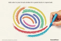 Vector Charcoal Brushes