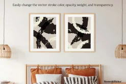 Vector Charcoal Brushes