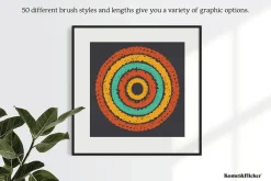 Vector Charcoal Brushes