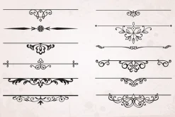 48 Vector Divider Design Elements