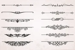 48 Vector Divider Design Elements