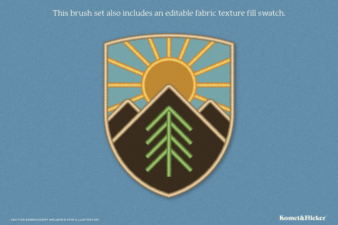 Vector Embroidery Brushes
