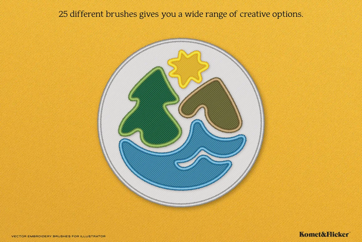 Vector Embroidery Brushes