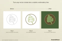 Vector Embroidery Brushes