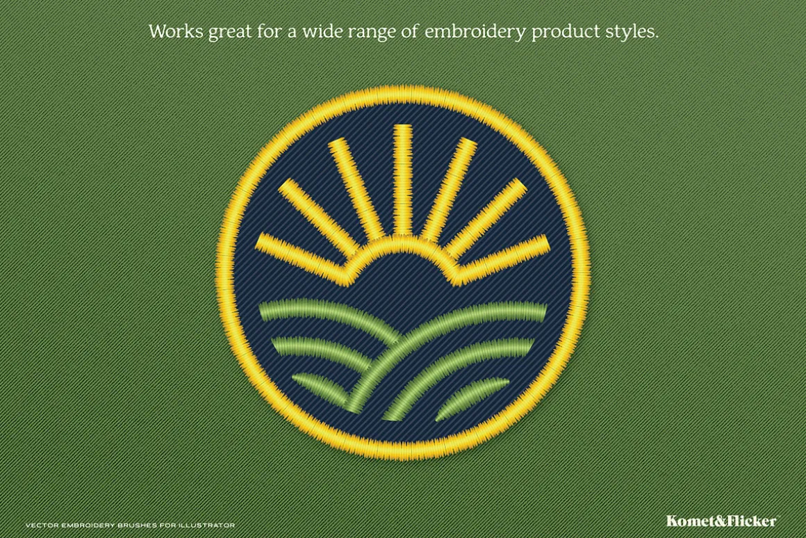 Vector Embroidery Brushes