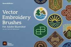 Vector Embroidery Brushes
