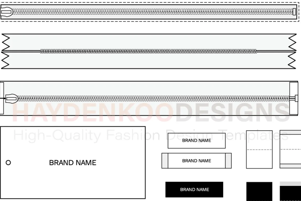 Vector Garment Accessories & Brushes