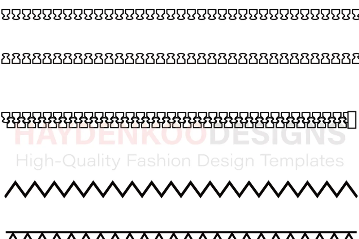 Vector Garment Accessories & Brushes