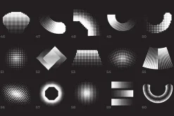 60 Vector Halftones. Part 2