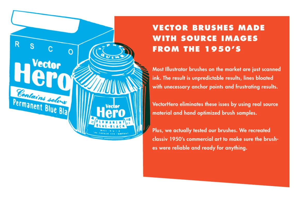 VectorHero | Pen & Ink Brushes