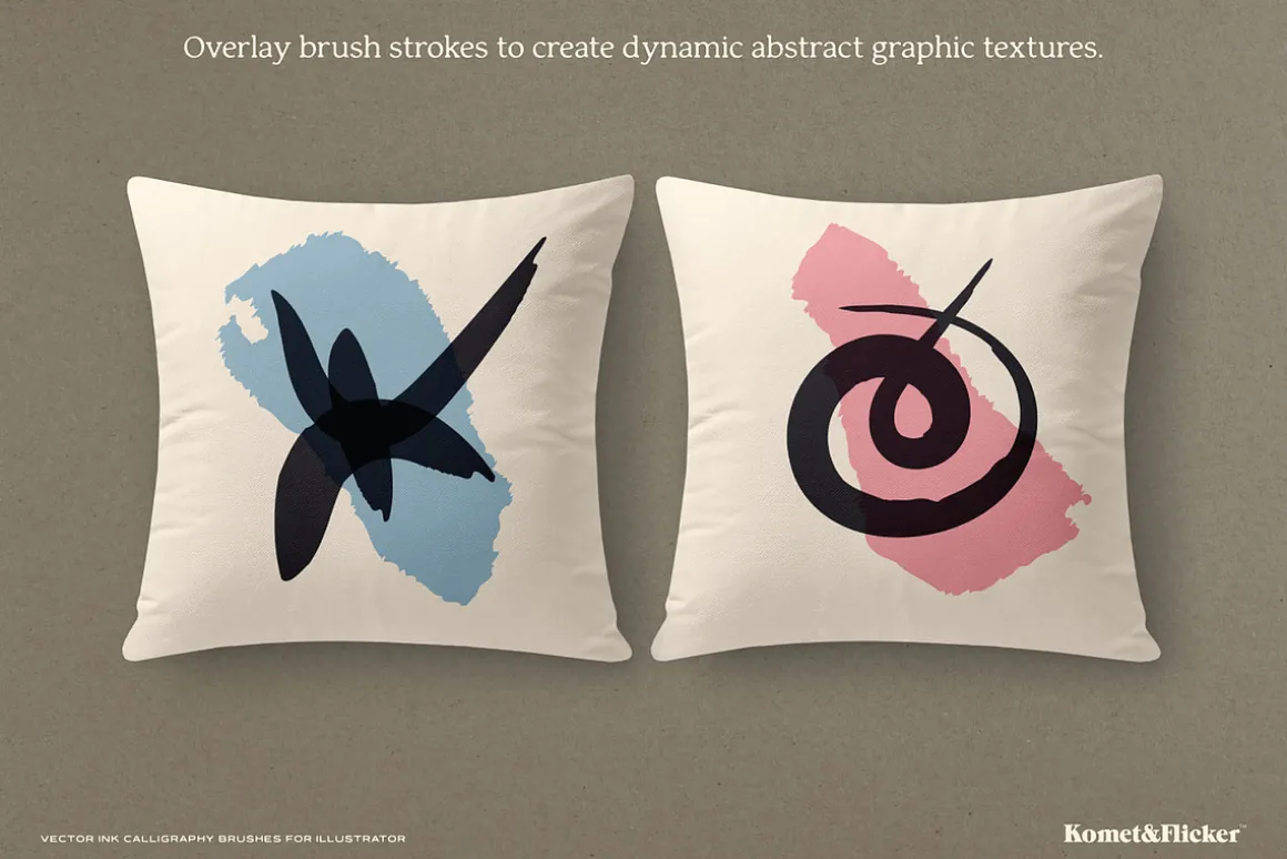 Vector Ink Calligraphy Brushes