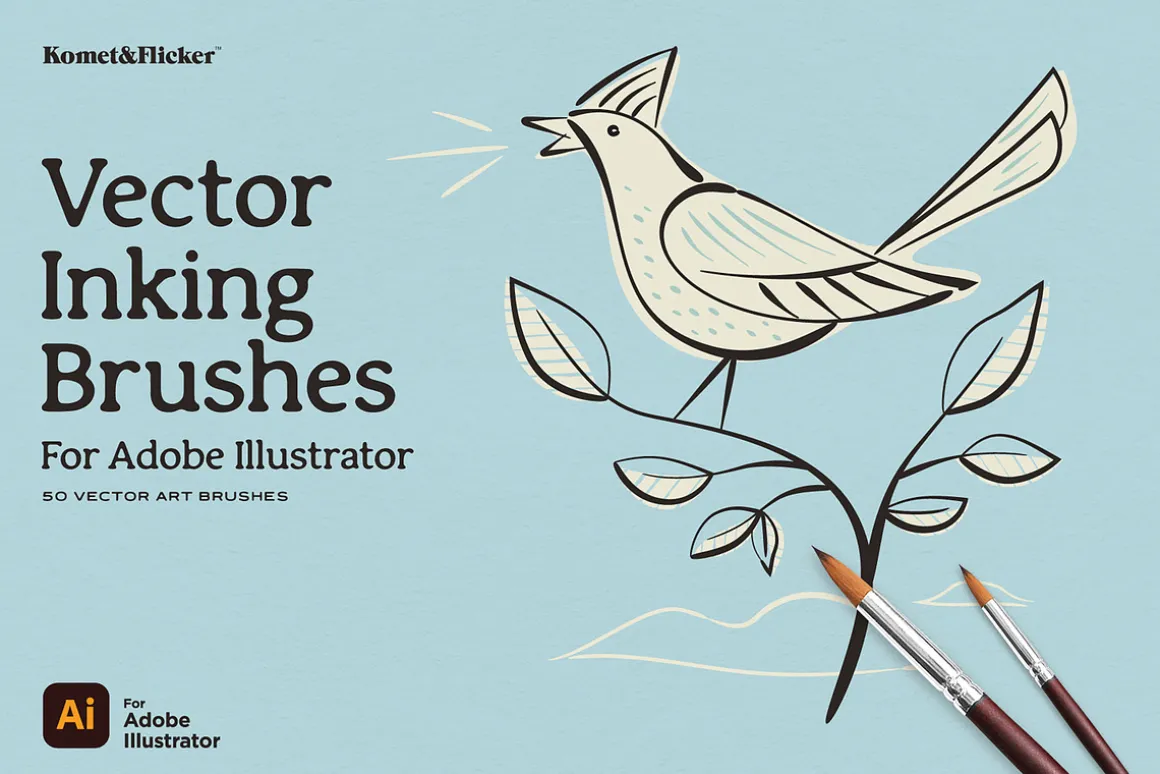 Vector Inking Brushes