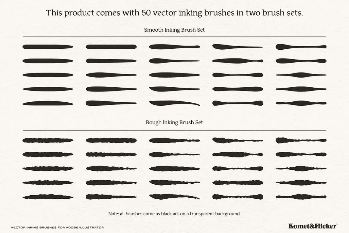 Vector Inking Brushes