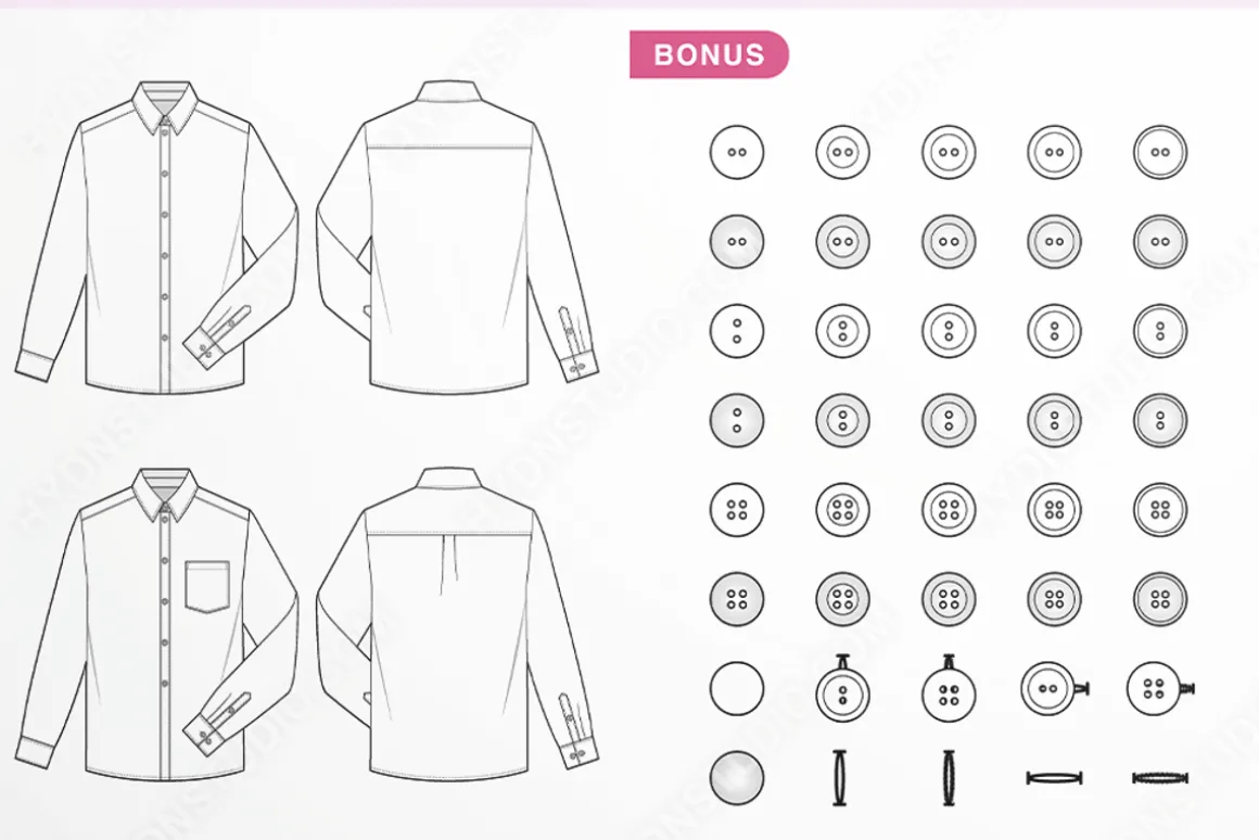 Vector Shirt Design Set