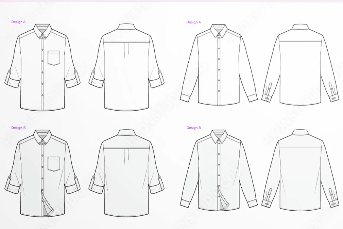 Vector Shirt Design Set