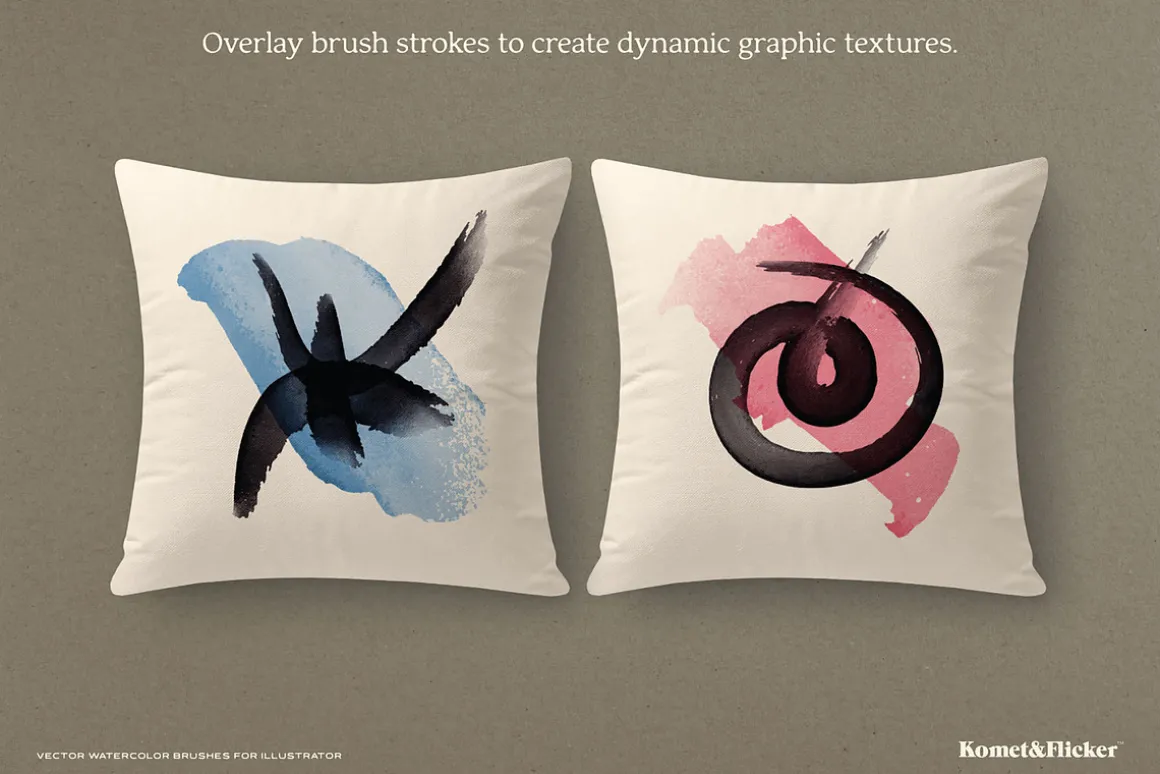 Vector Watercolor Brushes
