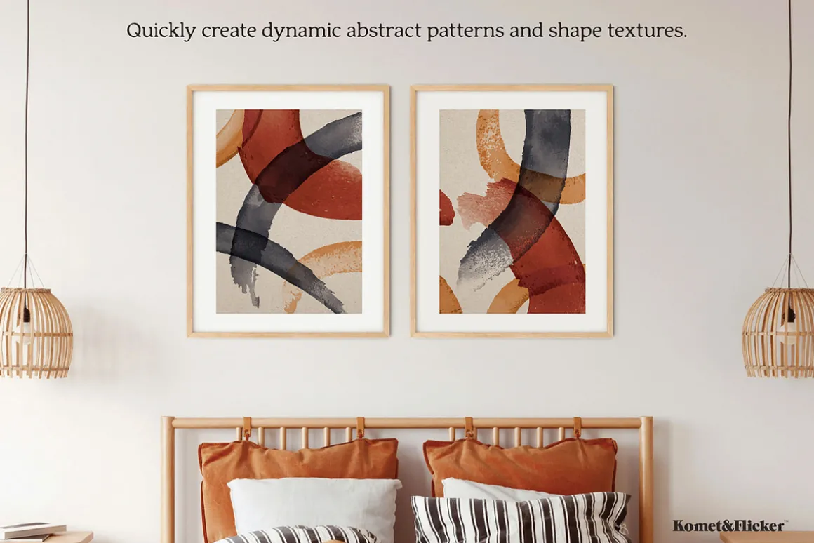 Vector Watercolor Brushes