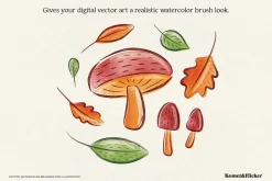 Vector Watercolor Brushes
