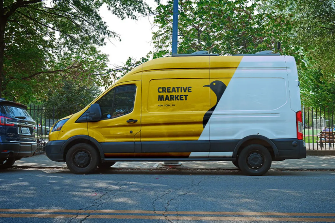 Vehicle Wrap Photoshop Template