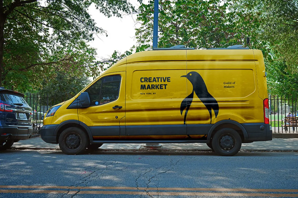 Vehicle Wrap Photoshop Template